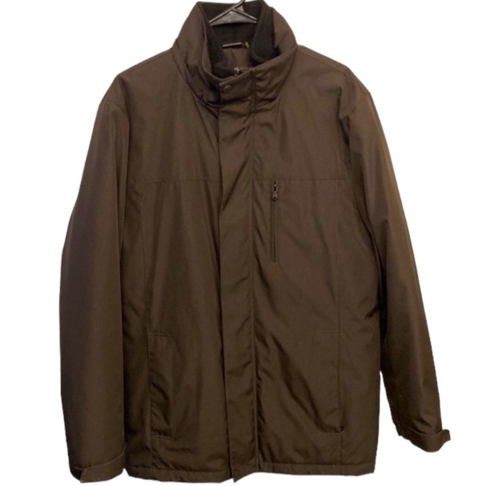 Men’s Calvin Klein Brown/Gray Jacket. Has Inner Jacket As Well. Size Medium.
